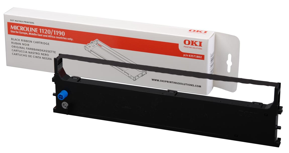 Image of OKI 43571802 Nylon black, 4,000K characters for OKI ML 1120
