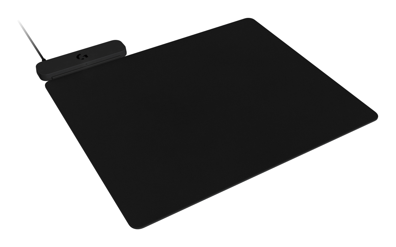 947-000003 LOGITECH Mousepad Powerplay 2 Charging System Gaming black  kabelloses Ladesystem fr kompatible Logi G-Muse
