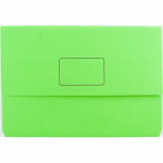 MARBIG SLIMPICK WALLET FOOLSCAP GREEN PACK 10