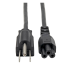 Tripp Lite P013-003 power cable Black 35.8" (0.91 m) NEMA 5-15P C5 coupler