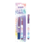 Herlitz New Batik Freedom fountain pen Cartridge filling system Purple, White 1 pc(s)