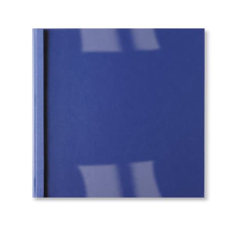 GBC LeatherGrain Thermal Binding Covers 3mm Royal Blue (100)