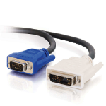 C2G 2m DVI-A M / HD15 M Cable VGA (D-Sub) Black