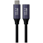 Maplin USB-C to USB-C Female Extension Cable V3.2 20Gbps 240W - 0.2m