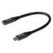 Maplin USB-C to USB-C Female Extension Cable V3.2 20Gbps 240W - 0.2m