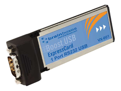Lenovo Brainboxes VX-001-001 ExpressCard 1 Port RS232 interface cards/adapter