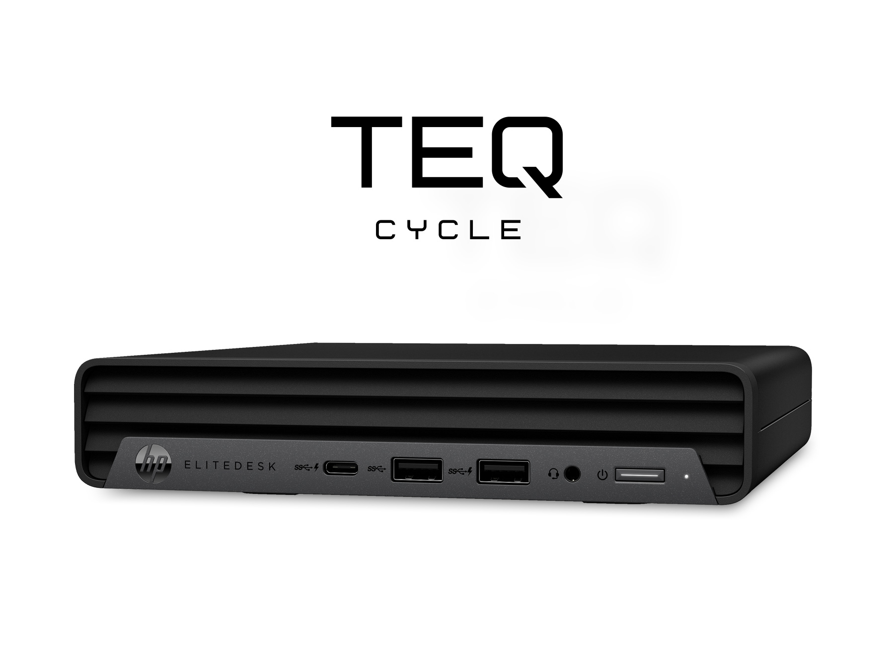 Teqcycle HP EliteDesk 800 G6 Mini Desktop Intel® Core™ i5 i5-10500T 16 GB DDR4-SDRAM 256 GB SSD Windows 11 Pro SFF PC Black
