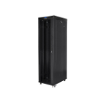 Lanberg FF01-8047-12BL rack 47U Vrijstaande rek Zwart