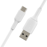 Belkin CAB001BT2MWH USB-kabel 2 m USB A USB C Wit