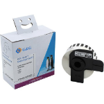 G&G 15202 labelprinter-tape Zwart op wit DK