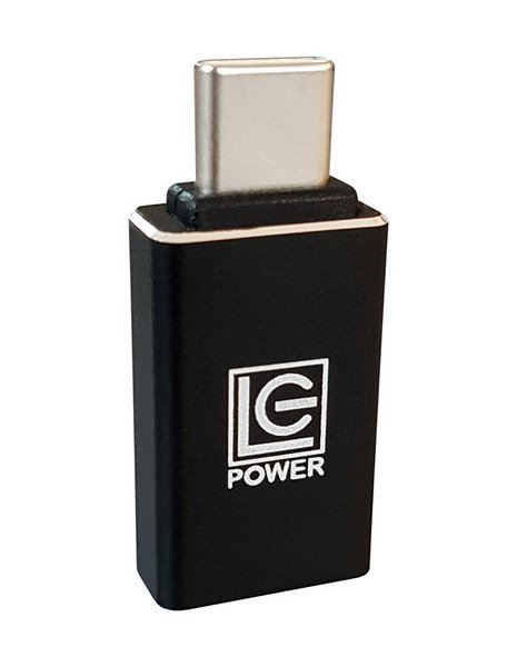 Image of LC-Power LC-ADA-U31C cable gender changer USB C USB A Black