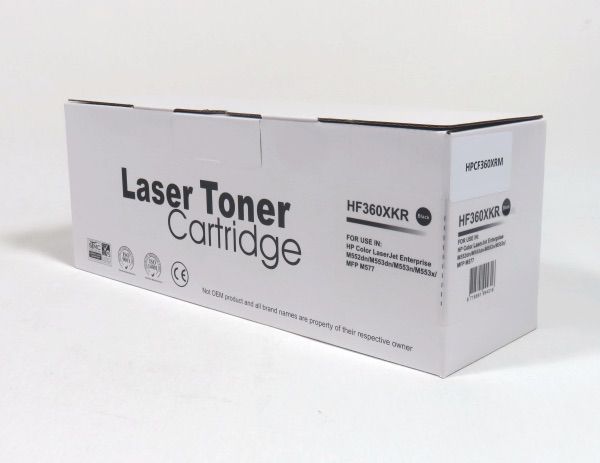 HP M552DN/M553DN/M577DN TONER BLACK CF360X REMAN HF360XKU