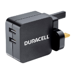 Duracell 2x2.4A USB Phone/Tablet Charger