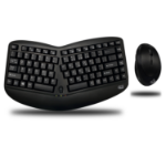 Adesso Tru-Form Media 1150 keyboard Mouse included RF Wireless QWERTY English Black