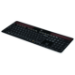 Logitech Wireless Solar Keyboard K750 toetsenbord RF Draadloos QWERTY Brits Engels Zwart
