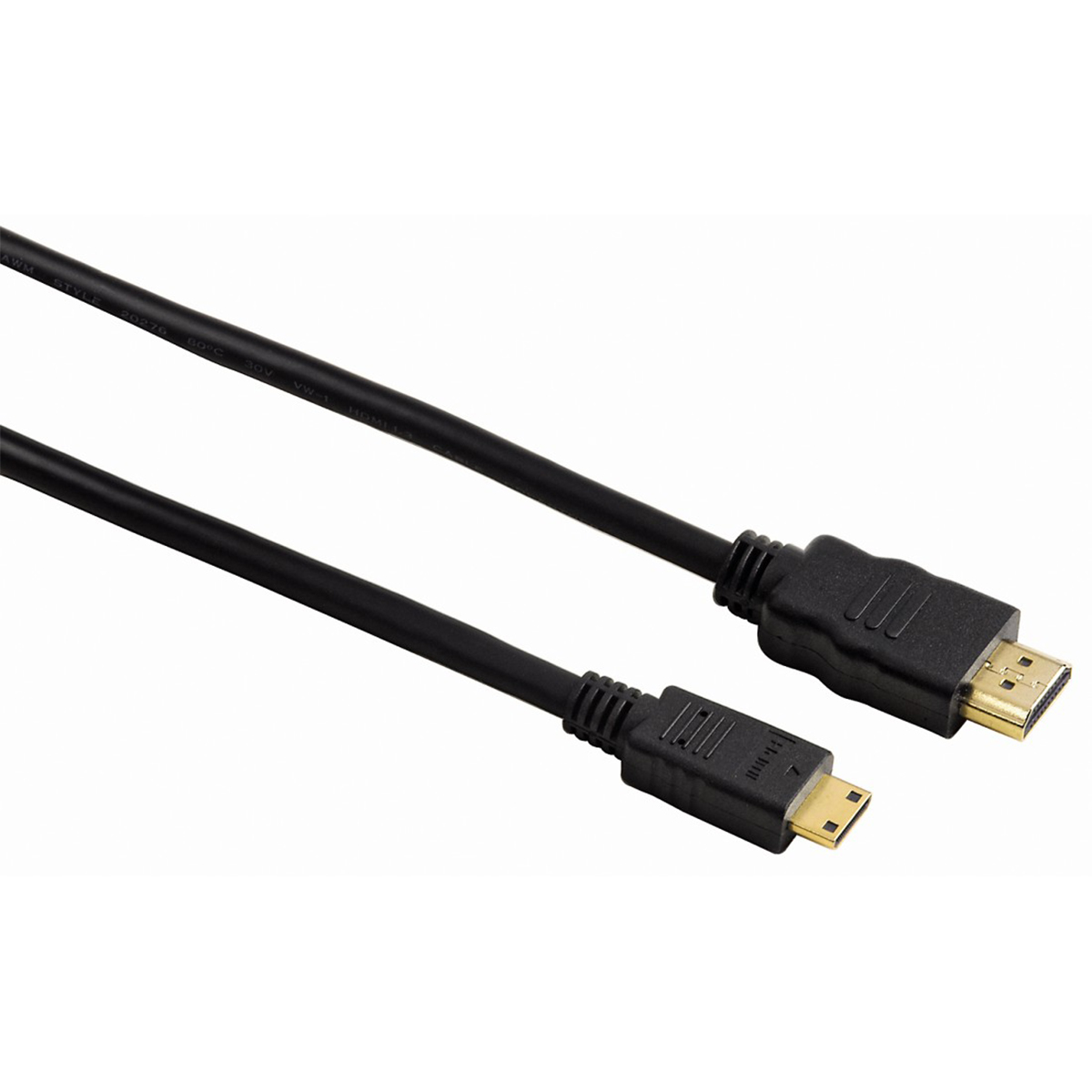 Image of Hama HDMI 2m HDMI cable HDMI Type A (Standard) HDMI Type C (Mini)...