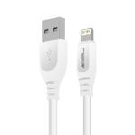 Advanced Accessories BULK - CHARGE-iT (1M) 8 Pin USB Data Cable for Apple Lightning devices - 3 Metres-White