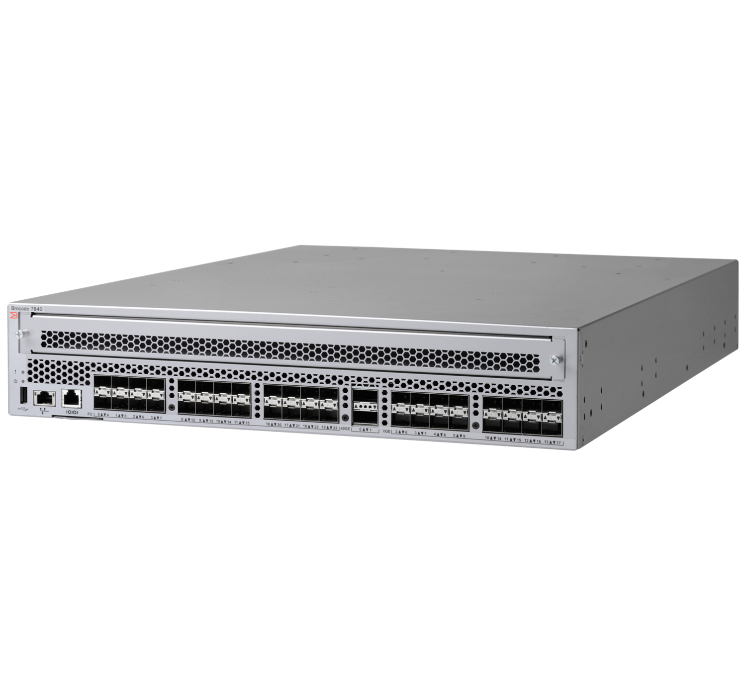 HPE SN4000B Managed 10G Ethernet (100/1000/10000) 2U Metallisch