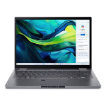 Acer Aspire Spin 14 ASP14-52MTN-51V5 Intel Core Ultra 5 115U Hybrid (2-in-1) 35.6 cm (14") Touchscreen WUXGA 16 GB LPDDR5x-SDRAM 512 GB SSD Wi-Fi 6E (802.11ax) Windows 11 Home Grey