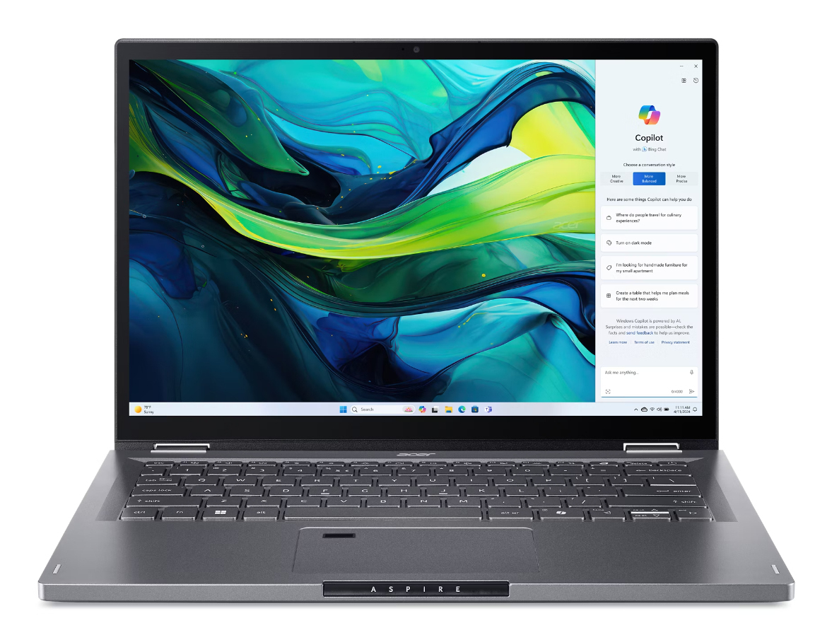 Acer Aspire Spin 14 ASP14-52MTN-51V5 Intel Core Ultra 5 115U Hybrid (2