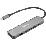 Sandberg USB-C 6-in-1 MediaDock