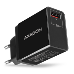 Axagon ACU-QC19 mobile device charger Mobile phone, Power bank, Smartphone, Tablet, Universal Black AC Fast charging Indoor