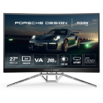 AOC Porsche PD27 LED display 68.6 cm (27") 2560 x 1440 pixels 2K Ultra HD Black