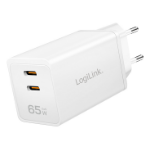 LogiLink PA0367 mobile device charger Universal White AC Fast charging Indoor