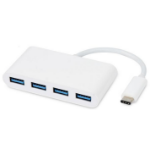Microconnect USB3.1CUSB3 interface hub USB 3.2 Gen 1 (3.1 Gen 1) Type-C 5000 Mbit/s White