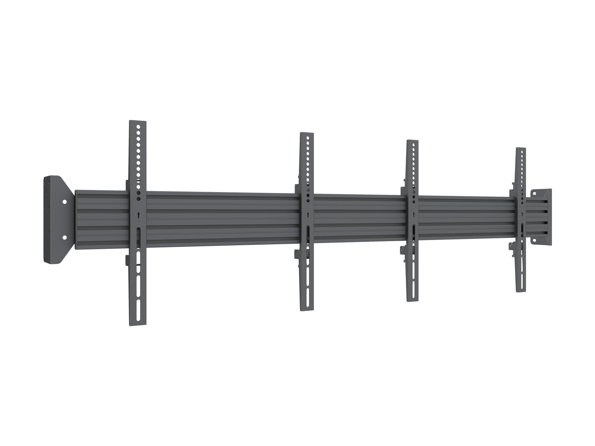 Multibrackets M Wallmount Pro MBWW2U Fixed Black. 200cm
