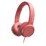 Philips 3000 series TAH4105RD/00 headphones/headset Wired Head-band Calls/Music Red