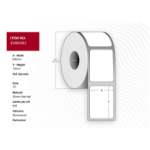 Capture 35000262 printeretiket Wit
