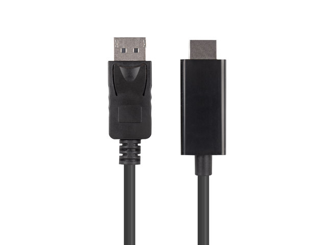 Lanberg CA-DPHD-11CC-0010-BK cable gender changer DisplayPort HDMI...