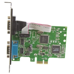 StarTech.com 2 poorts PCI Express seriële kaart met 16C1050 UART RS232