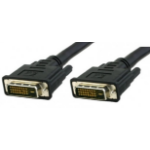 Techly ICOC-DVI-8150 DVI cable 5 m DVI-D Black