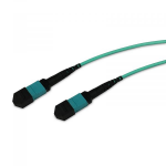 eNet Components MTPF2XO-POM4-1M-ENC InfiniBand/fibre optic cable 39.4" (1 m) MPO/MTP Aqua color