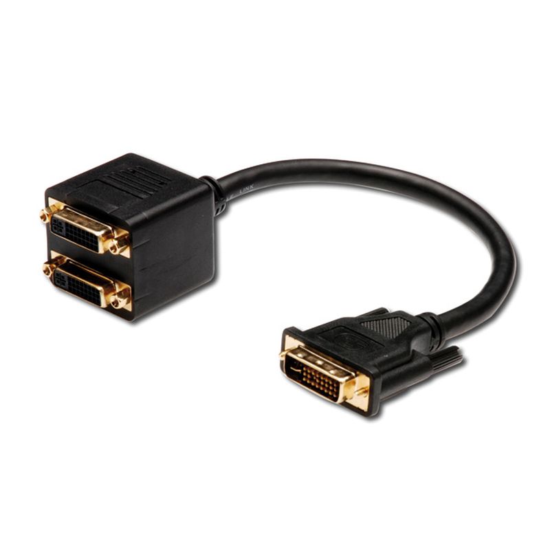 Image of FDL DVI MALE TO 2 x DVI FEMALE SPLITTER CABLE