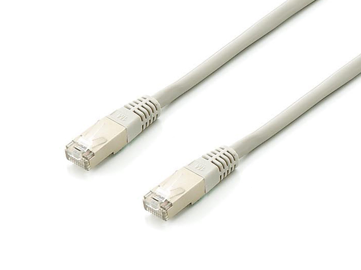 Photos - Cable (video, audio, USB) Equip Cat.6A Platinum S/FTP Patch Cable, Grey, 0.25m , 10pcs/set 645603 