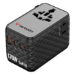 Verbatim Charge 'n' Travel 170W Universal Travel Adapter Black