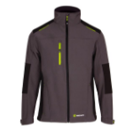 BEESWIFT FLEX SOFTSHELL JACKET  TWO-TONE Grey Black L