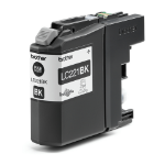 Brother LC-221BK Ink cartridge black, 260 pages ISO/IEC 24711, Content 7,1 ml for MFC-J 1100 Series