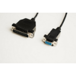 Microconnect IBM029B-1,8 serial cable Black 1.8 m DB-9 DB-25