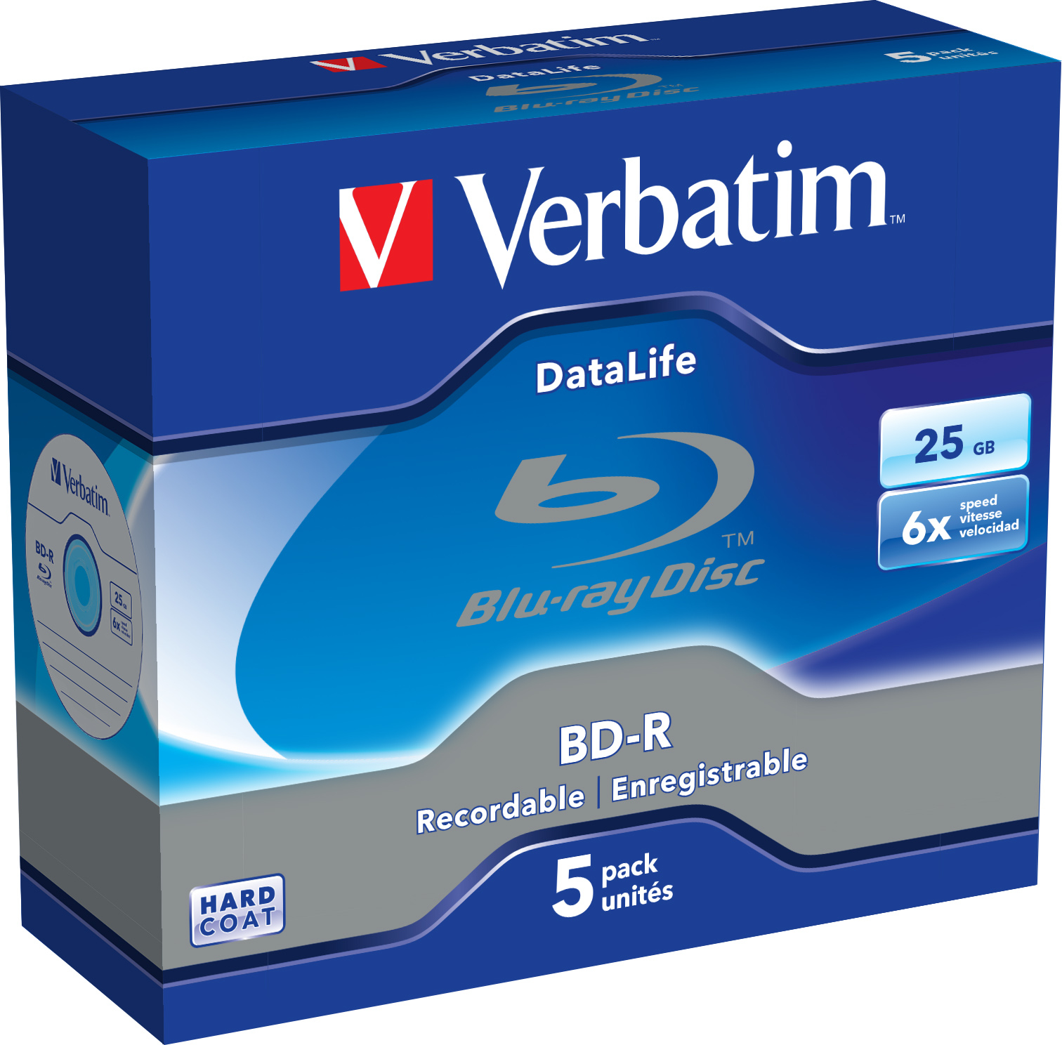 Verbatim DataLife 6x BD-R 25 GB 5 pc(s)