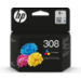 HP 308 Tri-Color Original Ink