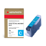 AgfaPhoto CLI-8C inktcartridge 1 stuk(s) Compatibel Normaal rendement Cyaan