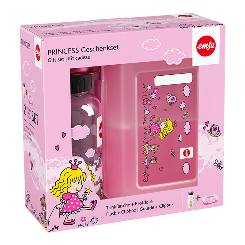 Image of Groupe SEB EMSA Kids Set Princess - Lunch box set - Child - Pink -...
