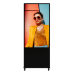 Hikvision DS-D6055UN-D/S Signage Display Kiosk design 139.7 cm (55") LED Wi-Fi 500 cd/m² 4K Ultra HD Black Built-in processor Android 24/7