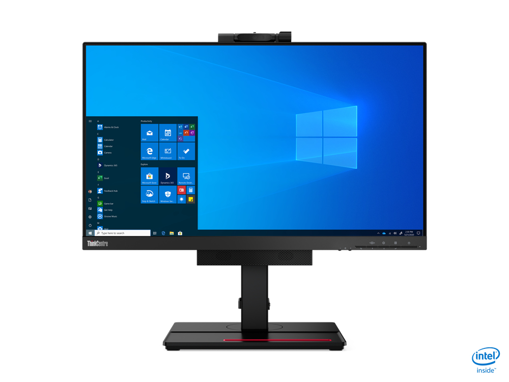 Image of Lenovo ThinkCentre Tiny-In-One computer monitor 60.5 cm (23.8")...
