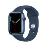 Apple Watch Series 7 OLED 45 mm 4G Blue GPS (satellite)