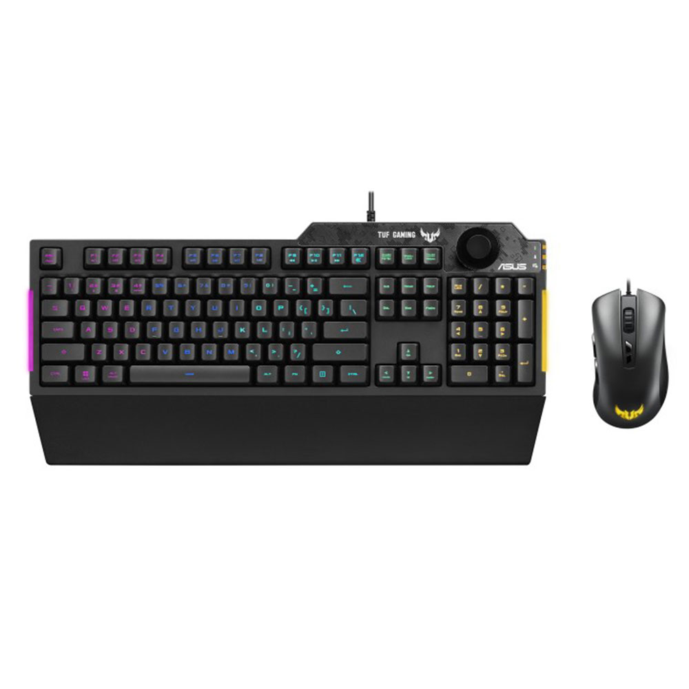 Image of ASUS TUF Gaming Combo K1&M3 keyboard Mouse included USB QWERTY...